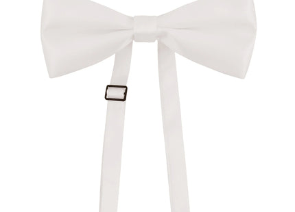 Weiße Fliege für Herren, elegante Schleife, verstellbar, ideal für Hochzeit & Gala TK Gruppe® Grosshandel 