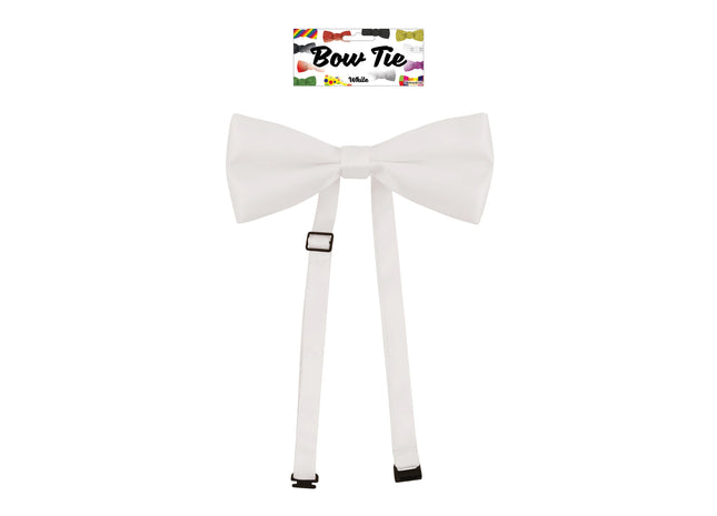 Weiße Fliege für Herren, elegante Schleife, verstellbar, ideal für Hochzeit & Gala TK Gruppe® Grosshandel 