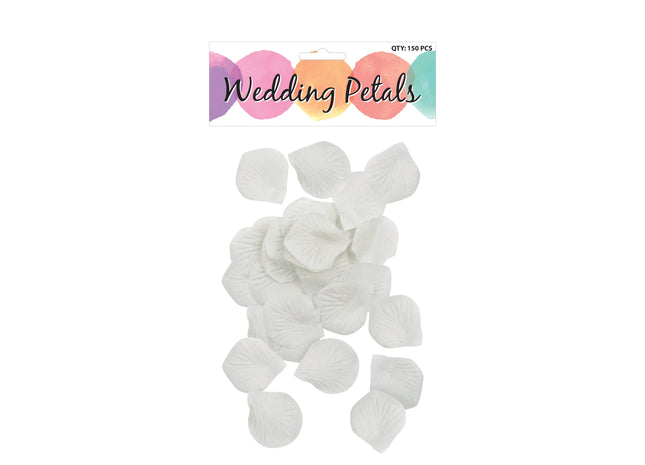 Weiße Hochzeitsblütenblätter, Deko Für Zeremonie und Tisch, 4,5 x 5 cm TK Gruppe® Grosshandel 