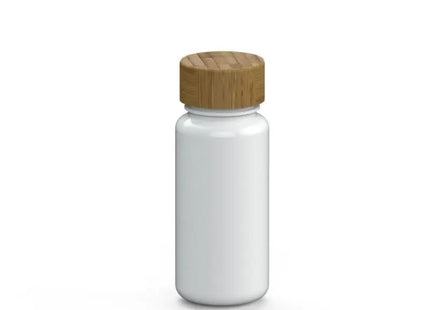 Weiße Natural-Trinkflasche, 400ml – Kompakt, Ideal für den Alltag TK Gruppe® Grosshandel 