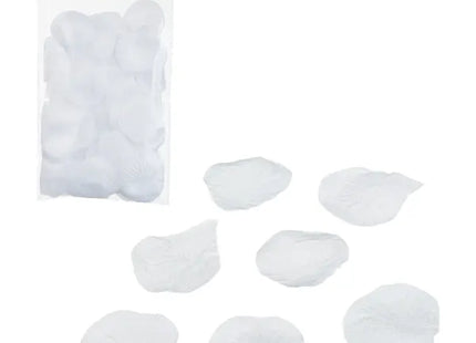 Weiße Rosenblüten Streudeko, 150 Stück - Elegante Tischdekoration TK Gruppe® Grosshandel 