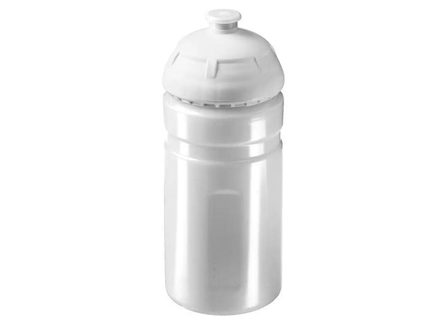 Weiße Trinkflasche Champion 0,55 l - Praktische und stylische Wasserflasche für den Alltag TK Gruppe® Grosshandel 