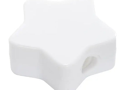 Weißer Bleistiftspitzer 'Stern' - Stilvoll, Präzise & Modern TK Gruppe® Grosshandel 