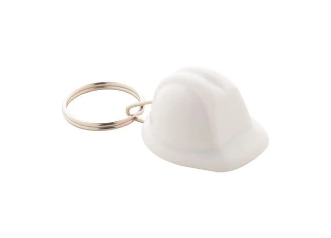Weißer Bobby Schlüsselanhänger - Elegantes Accessoire für den täglichen Gebrauch TK Gruppe® Grosshandel 