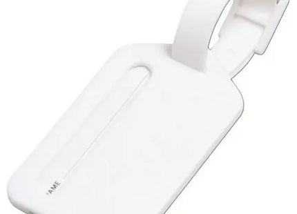 Weißer Kofferanhänger Janina aus Kunststoff – Robust & Praktisch TK Gruppe® Grosshandel 