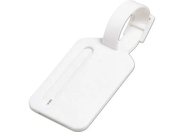 Weißer Kofferanhänger Janina aus Kunststoff – Robust & Praktisch TK Gruppe® Grosshandel 