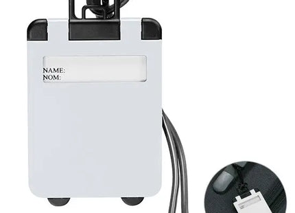 Weißer Kofferanhänger Trolley – Stilvoll & Leicht Identifizierbar TK Gruppe® Grosshandel 