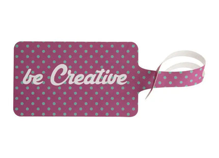 Weißer London-Gepäckanhänger – Stilvoll & Gut Sichtbar TK Gruppe® Grosshandel 