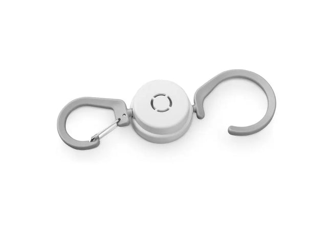 Weißer OREN Sicherheits-Karabiner – Robust & Vielseitig TK Gruppe® Grosshandel 