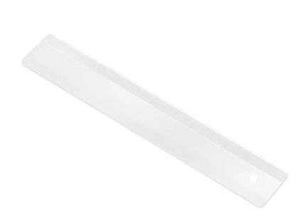 Weißes 16 cm Lineal – Präzises und handliches Messwerkzeug für Schule und Büro TK Gruppe® Grosshandel 