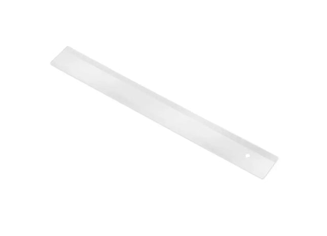 Weißes 30 cm Lineal – Präzises Messwerkzeug für Schule, Büro und Kunstprojekte TK Gruppe® Grosshandel 