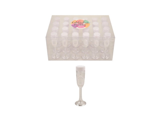 Weißes Bubble Glass 5Ml, 9Cm - Kompaktes Aufbewahrungsglas TK Gruppe® Grosshandel 