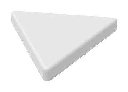 Weißes Dreieck-Magnet – Stilvoller Organizer für Zuhause und Büro TK Gruppe® Grosshandel 