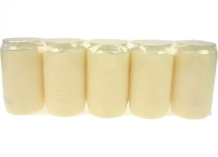 Weißes Öl-Grablicht, langanhaltend, 5er-Pack – Andachtsvolle Beleuchtung TK Gruppe® Grosshandel 