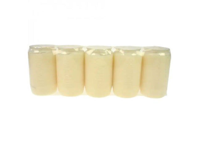 Weißes Öl-Grablicht, langanhaltend, 5er-Pack – Andachtsvolle Beleuchtung TK Gruppe® Grosshandel 