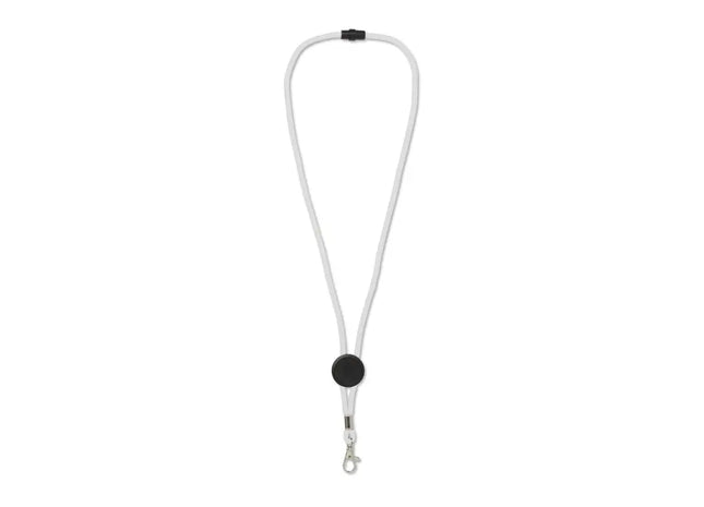 Weißes Paracord Umhängeband - Robust und Stilvoll TK Gruppe® Grosshandel 