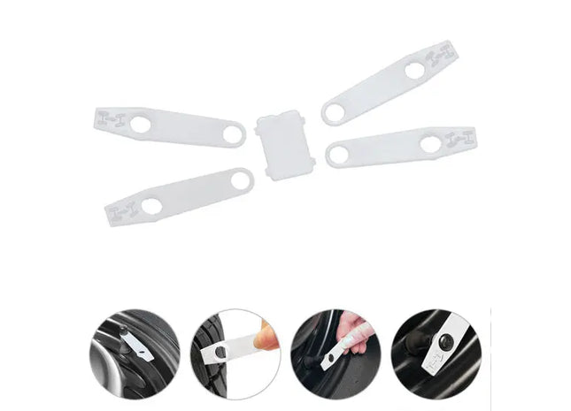 Weißes Reifen-Identifikationskit – Klare Markierung für einfache Wartung TK Gruppe® Grosshandel 