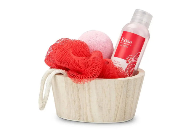 Wellness-Geschenkset 'Red in Balance' – Energiegebendes Rotes Pflegeset für Harmonie TK Gruppe® Grosshandel 