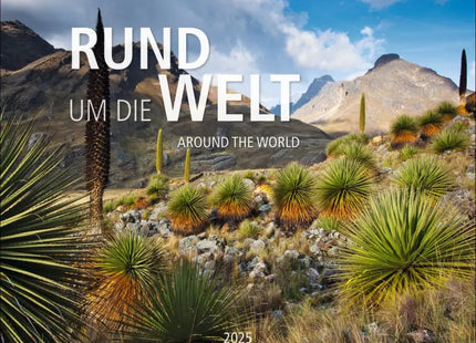 Weltlandschaften Kalender 2024 - Naturwunder rund um den Globus, Monatlicher Wandkalender TK Gruppe® Grosshandel 