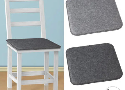 Wendbare Sitzauflage aus Filz, 2-farbig, eckig, ca. 35x35cm, Komfortabel & Modern TK Gruppe® Grosshandel 