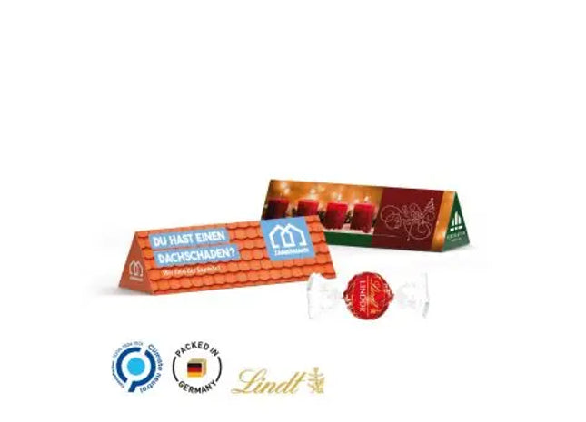 Werbeprisma mit Lindor Kugeln – Luxuriöses Marketing-Tool TK Gruppe® Grosshandel 
