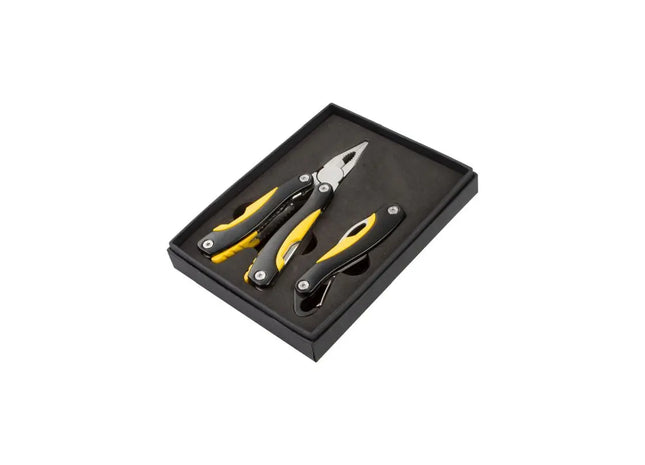 Werkzeugset von Factory - Schwarz-Gelb: Komplettes Set für Haus, Werkstatt und Reparaturen TK Gruppe® Grosshandel 