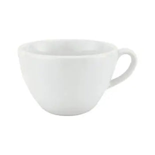 Westminster Cappuccino Keramiktasse 300ml in elegantem Weiß – Ideal für Kaffeeliebhaber TK Gruppe® Grosshandel 
