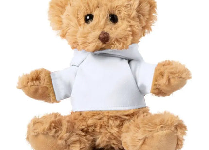 Whimsy Bear Plüschtier - in Weiß-Braun für verspielten Spaß und kuschelige Umarmungen TK Gruppe® Grosshandel 