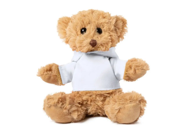 Whimsy Bear Plüschtier - in Weiß-Braun für verspielten Spaß und kuschelige Umarmungen TK Gruppe® Grosshandel 