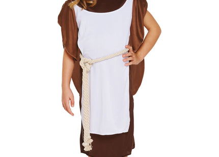 Wikinger-Kostüm für Mädchen, Größe 10–12 Jahre, authentisches Design, Kinderverkleidung TK Gruppe® Grosshandel 