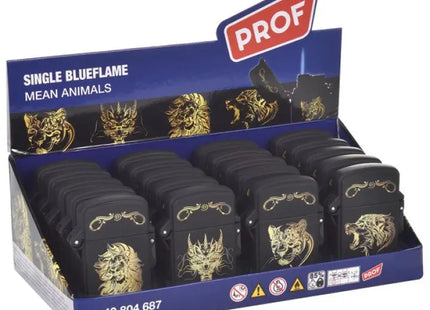 Wildlife Mailibu Lighter, Golden Design in Presentation Box TK Gruppe® Grosshandel 