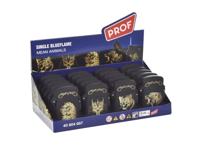 Wildlife Mailibu Lighter, Golden Design in Presentation Box TK Gruppe® Grosshandel 