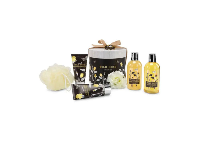 Wildrosen Wellness-Set: Romantische Pflege, Duftende Entspannung TK Gruppe® Grosshandel 
