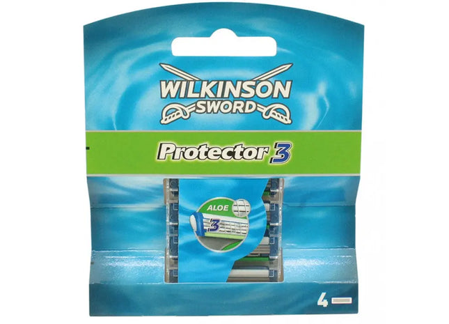 Wilkinson Blade Guard 3 Schutz für Rasierklingen, 4er-Pack - Effektiver Klingenschutz TK Gruppe® Grosshandel 