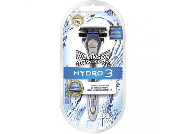 Wilkinson Hydro 3 Rasierer: Glattes Rasiererlebnis mit Feuchtigkeitsgel TK Gruppe® Grosshandel 