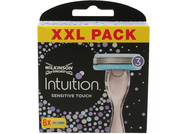 Wilkinson Intuition 3 Sens.Touch Klingen - Sanftes Rasieren für empfindliche Haut TK Gruppe® Grosshandel 