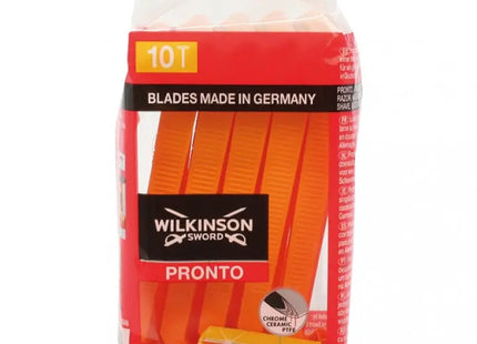 Wilkinson Pronto Einwegrasierer, 10 Stück: Effizientes & Sanftes Rasieren TK Gruppe® Grosshandel 