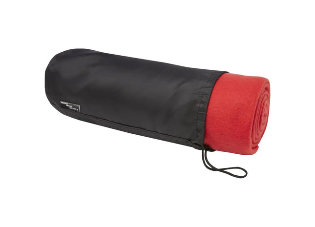Willow GRS-zertifizierte RPET Polar-Fleece Decke in Leuchtendem Rot TK Gruppe® Grosshandel 
