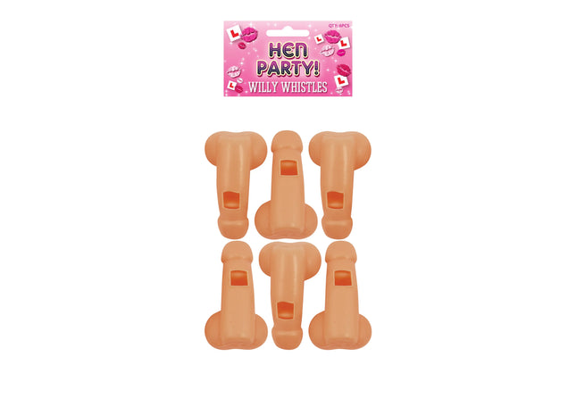Willy Pfeife 5,8 cm - Lustiges Partyzubehör und Scherzartikelen TK Gruppe® Grosshandel 
