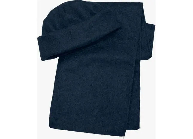 Winter-Set aus Polyester-Fleece Russo - Blau – Warm, bequem und stilvoll TK Gruppe® Grosshandel 