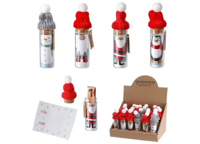 Winterliche Freunde Geldgeschenk-Set, Festliche Umschläge – 4 Stück TK Gruppe® Grosshandel 