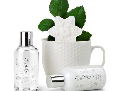 Winterliches Wellness-Set 'Snowflake': Entspannende Kälte, Erholungsgeschenk TK Gruppe® Grosshandel 