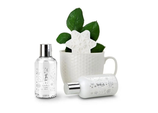 Winterliches Wellness-Set 'Snowflake': Entspannende Kälte, Erholungsgeschenk TK Gruppe® Grosshandel 