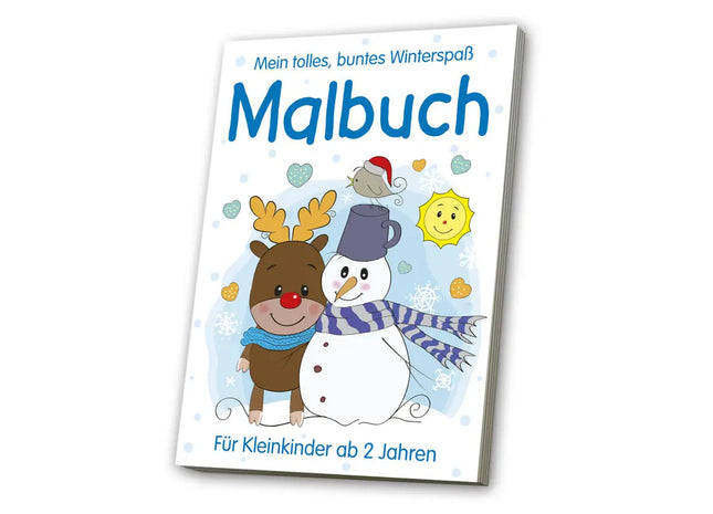 Winterwunderland: Ausmalbuch für Kleinkinder mit saisonalen Motiven TK Gruppe® Grosshandel 