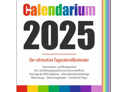 Wissen & Rätsel Kalender - Calendarium Tagesabreißkalender - Tägliche Denksportaufgaben TK Gruppe® Grosshandel 