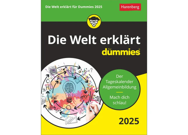 Wissen & Rätsel Kalender - Die Welt für Dummies erklärt - Täglicher Abreißkalender TK Gruppe® Grosshandel 