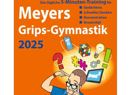 Wissen & Rätsel Kalender - Meyers Grips-Gymnastik - Täglicher Abreißkalender TK Gruppe® Grosshandel 