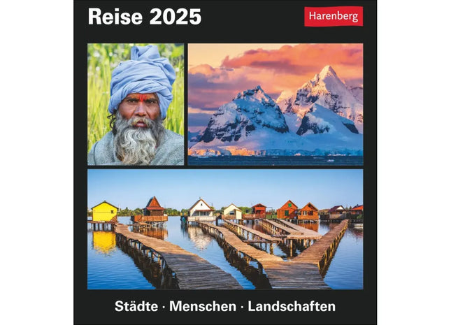 Wissen & Rätsel Kalender - Reise-Abreißkalender - Tägliche Abenteuer und Quizfragen TK Gruppe® Grosshandel 
