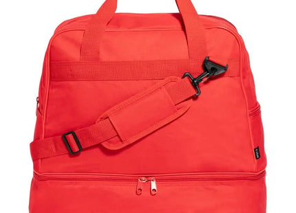 Wistol RPET Sporttasche - rot, nachhaltig und geräumig, ideal für Sport und Freizeit TK Gruppe® Grosshandel 