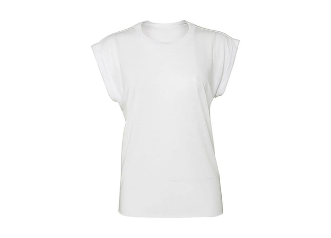 Women`s Flowy Muscle Tee Rolled Cuff TK Gruppe® Grosshandel 